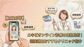 【2026年】ニキビオンライン診療の価格比較｜保険適用おすすめクリニック紹介 